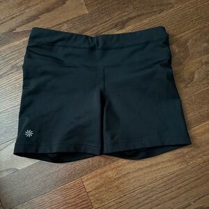 Athleta Black Athletic Shorts for Active Performance
